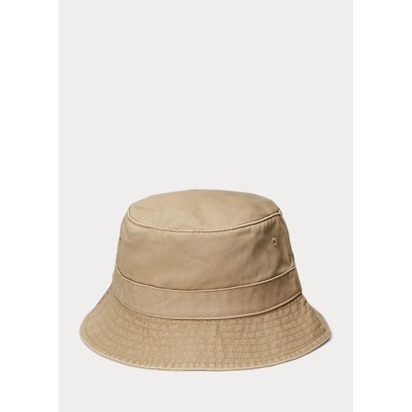 POLO RALPH LAUREN COTTON CHINO BUCKET HAT– Yooto