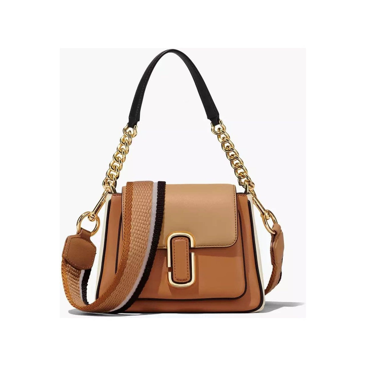 MARK JACOBS THE COLORBLOCK J MARC CHAIN MINI SATCHEL– Yooto