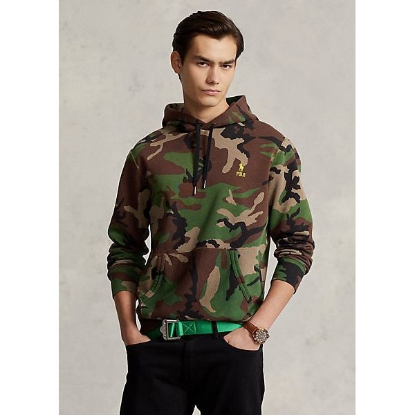 Polo camo hoodie sale