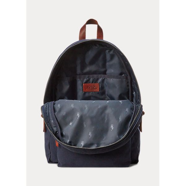 Polo bear canvas online backpack