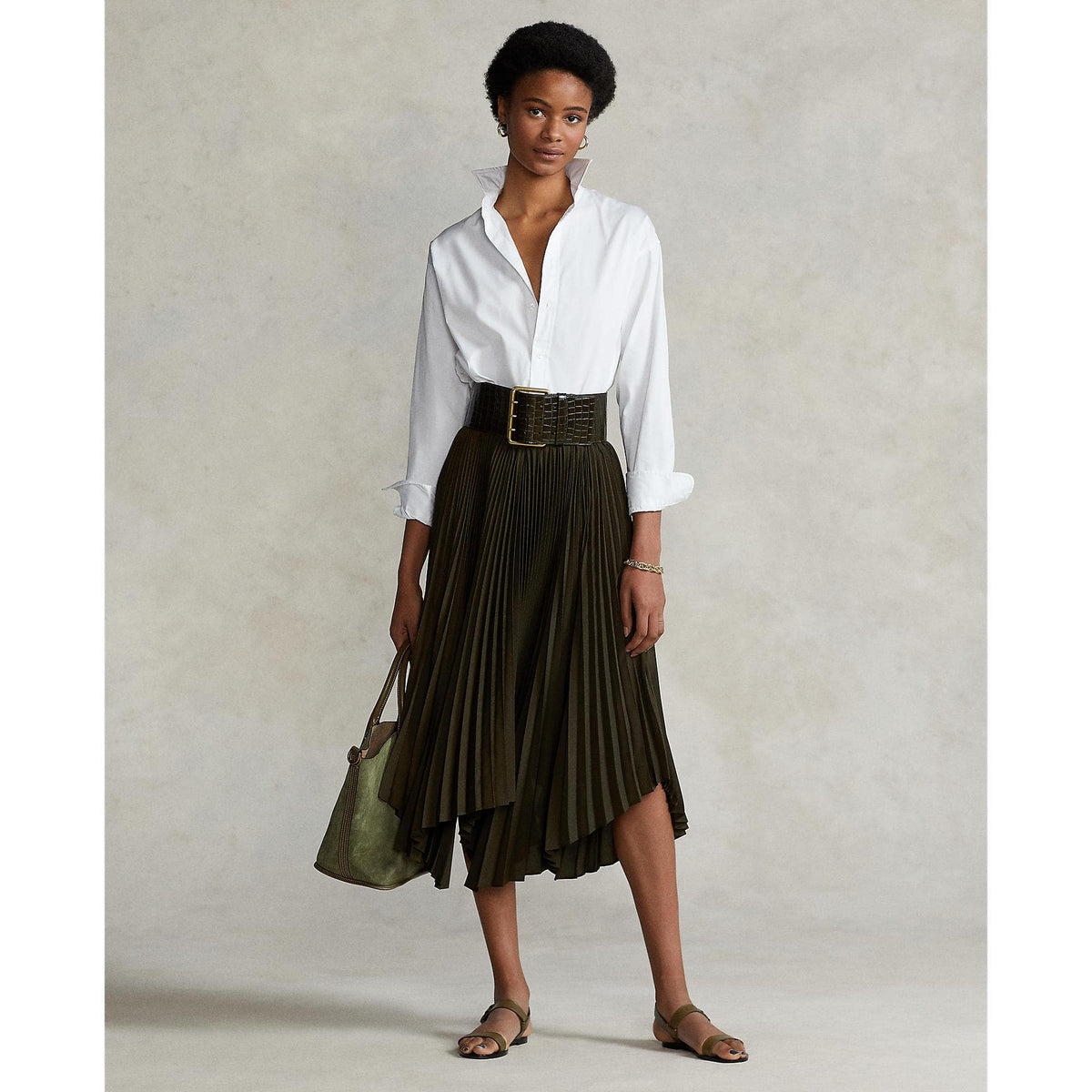 Buy online Breezy Georgette Handkerchief Skirt from Skirts