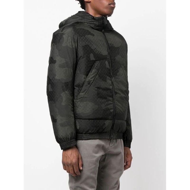 EMPORIO ARMANI JACKET WITH CAMOUFLAGE PRINT Yooto