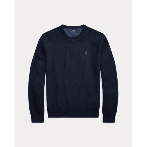 Load image into Gallery viewer, RALPH LAUREN Textured Cotton Crewneck Jumper
