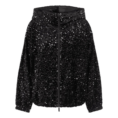 Load image into Gallery viewer, EMPORIO ARMANI sequin-embellished bomber jacket
