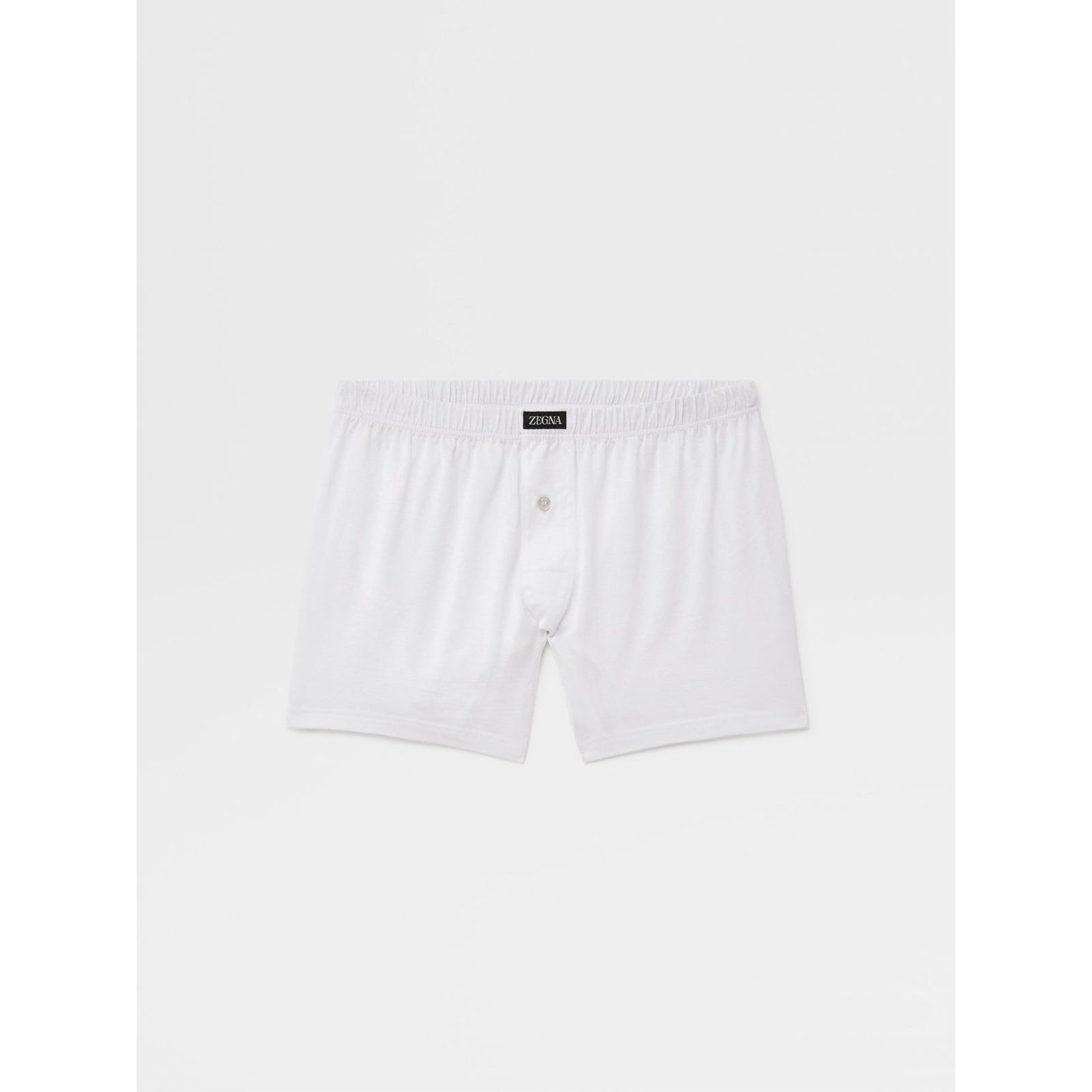 ZEGNA White Filoscozia Cotton Boxer