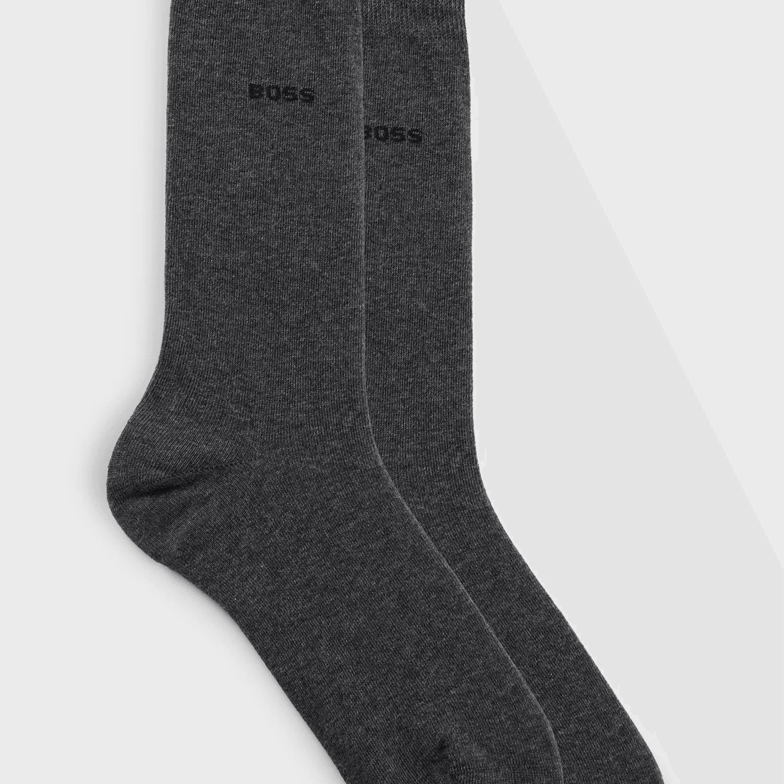 BOSS Two-pack of regular-length socks in a cotton blend