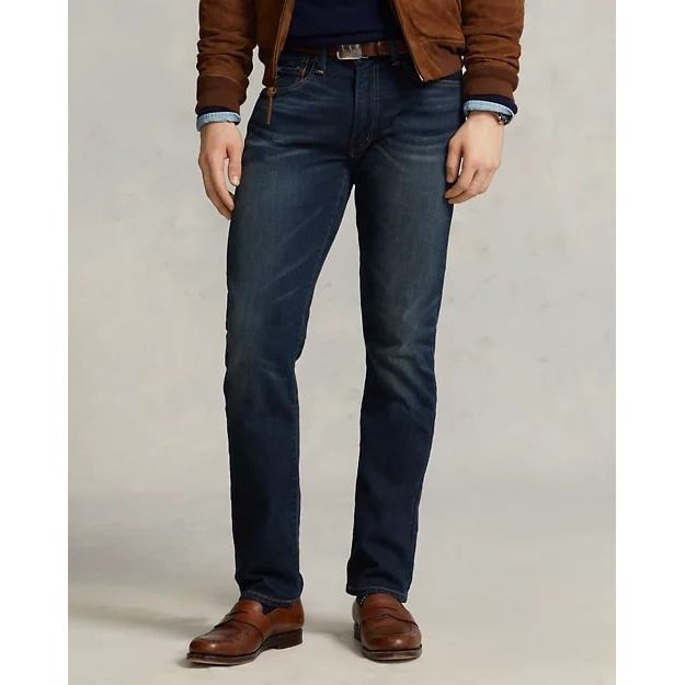 RALPH LAUREN Varick Slim Straight Stretch Jean