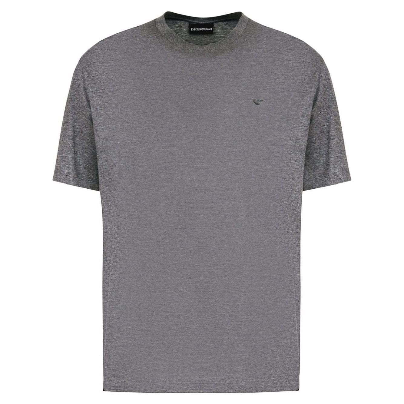 EMPORIO ARMANI mélange-effect T-shirt