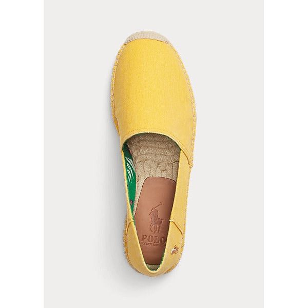 POLO RALPH LAUREN CEVIO WASHED CANVAS ESPADRILLE - Yooto