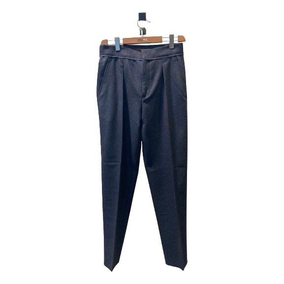 ZEGNA #UTE WOOL AND CASHMERE TROUSERS