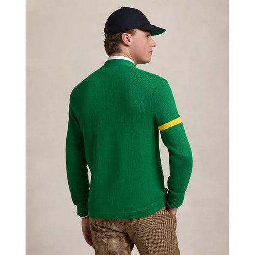 Load image into Gallery viewer, RALPH LAUREN Cotton Letterman Cardigan
