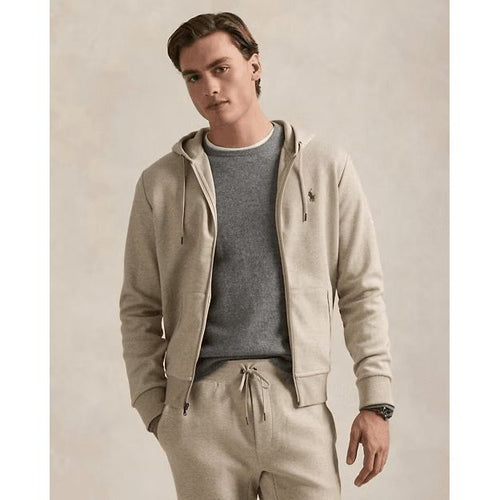 Load image into Gallery viewer, RALPH LAUREN Double-Knit Full-Zip Hoodie
