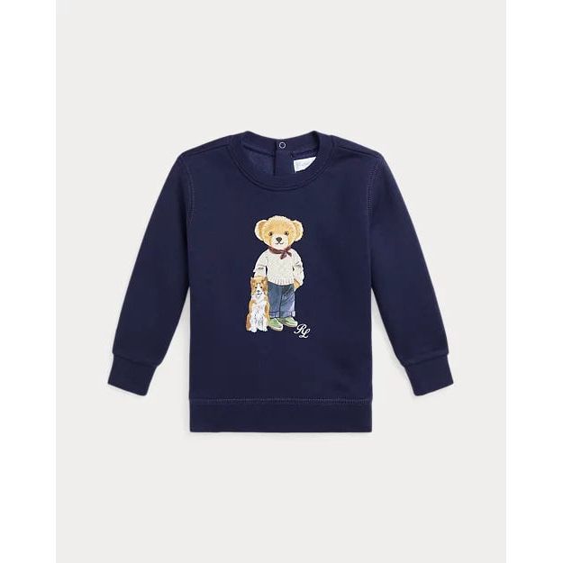 RALPH LAUREN Polo Bear Fleece Pullover