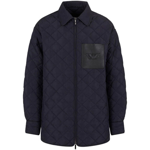 Load image into Gallery viewer, EMPORIO ARMANI diamond-quilted jacket
