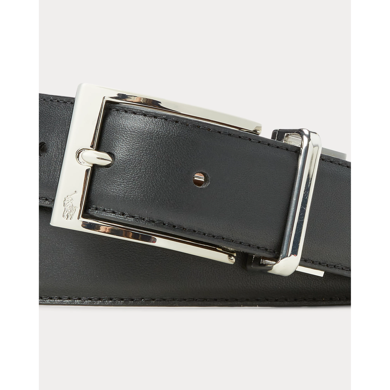 POLO RALPH LAUREN REVERSIBLE LEATHER DRESS BELT