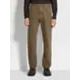 ZEGNA KHAKI COTTON ROCCIA JEANS