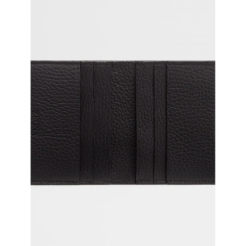 Load image into Gallery viewer, ZEGNA BLACK DEERSKIN FOLDABLE CARD CASE
