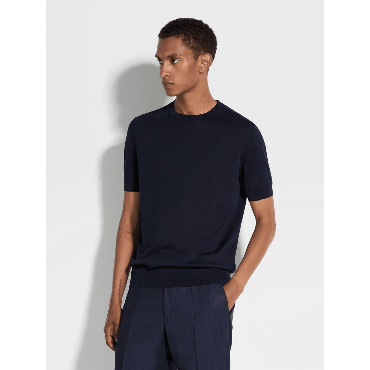 ZEGNA PREMIUM COTTON CREWNECK