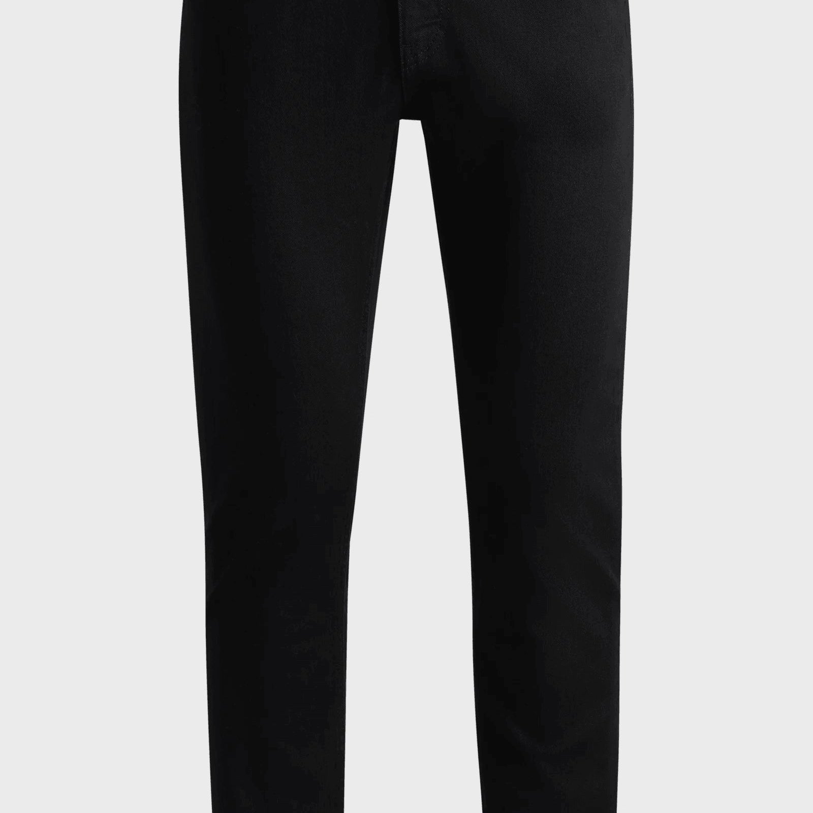 BOSS Delaware Slim-fit jeans in black-black Italian denim