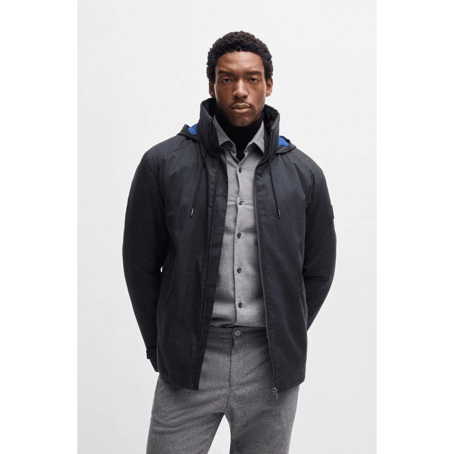 BOSS WATERPROOF JACKET IN A SLIM FIT