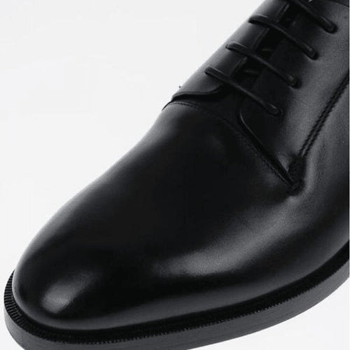 Load image into Gallery viewer, ZEGNA BLACK LEATHER TORINO DERBY SHOES
