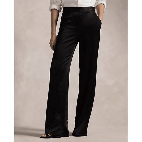 Load image into Gallery viewer, RALPH LAUREN Satin Wide-Leg Trouser
