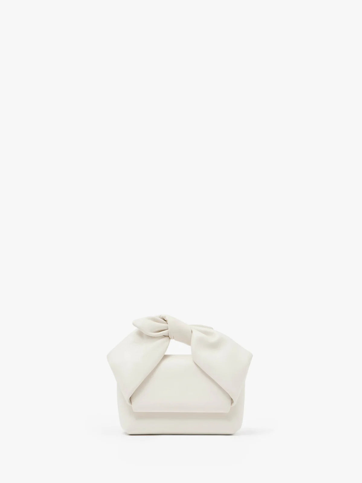 JW Anderson SMALL BOW TWISTER - LEATHER TOP HANDLE BAG