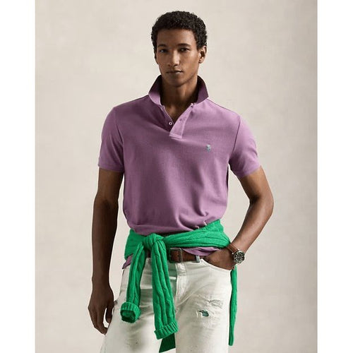 Load image into Gallery viewer, RALPH LAUREN Custom Slim Fit Mesh Polo Shirt
