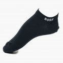 Load image into Gallery viewer, BOSS 2 PACK AS ALLOVER LOGO NAVY 401 TRAINER SOCKS
