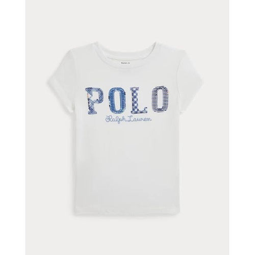 Load image into Gallery viewer, RALPH LAUREN Mixed-Logo Cotton Jersey Tee
