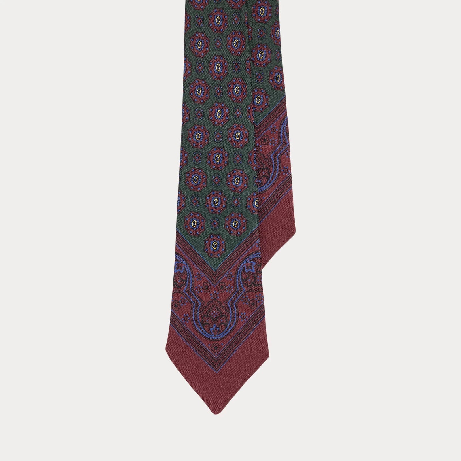 RALPH LAUREN Vintage-Inspired Silk Foulard Tie