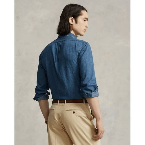 Load image into Gallery viewer, RALPH LAUREN Custom Fit Denim Shirt
