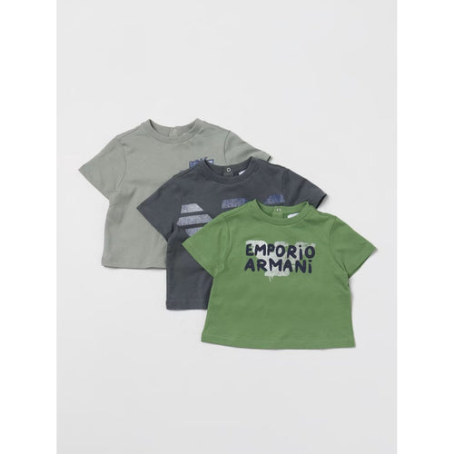 Load image into Gallery viewer, EMPORIO ARMANI KIDS THREE-PACK OF PRINTED JERSEY T-SHIRTS - Yooto
