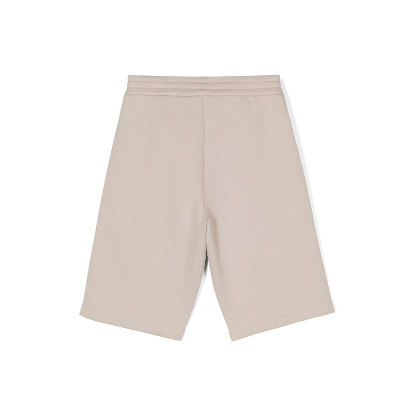 EMPORIO ARMANI KIDS DOUBLE-JERSEY DRAWSTRING BERMUDA SHORTS WITH LOGO TAPE - Yooto