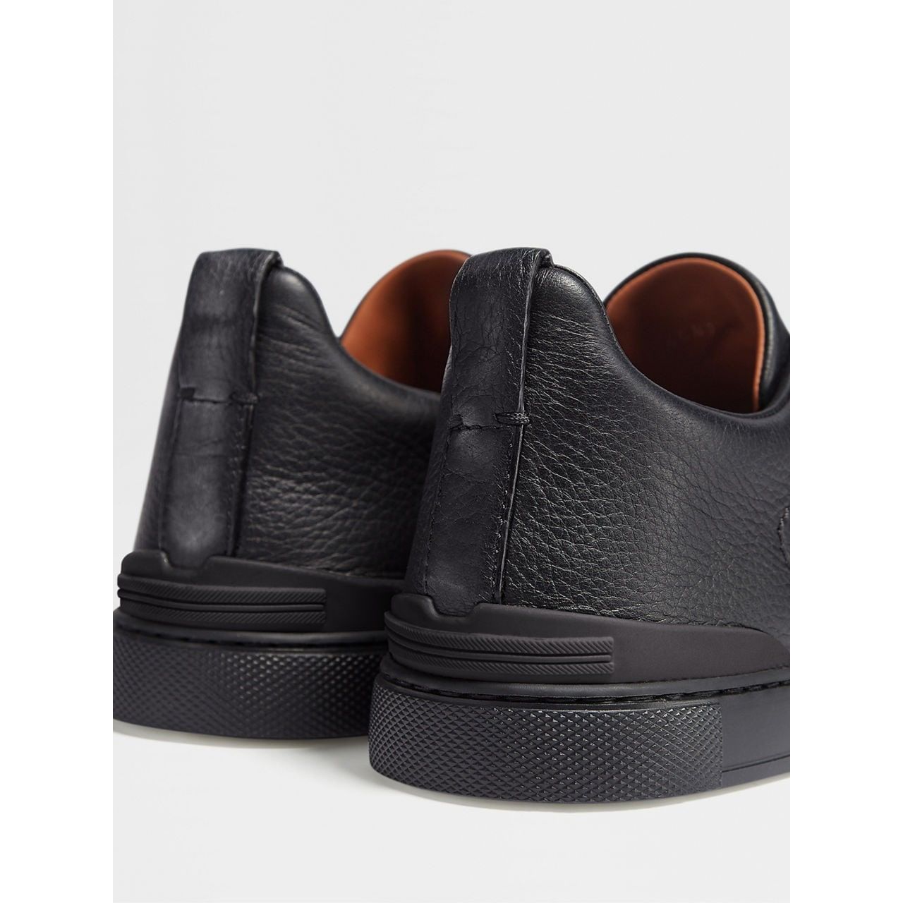 ZEGNA DEERSKIN TRIPLE STITCH™ SNEAKERS