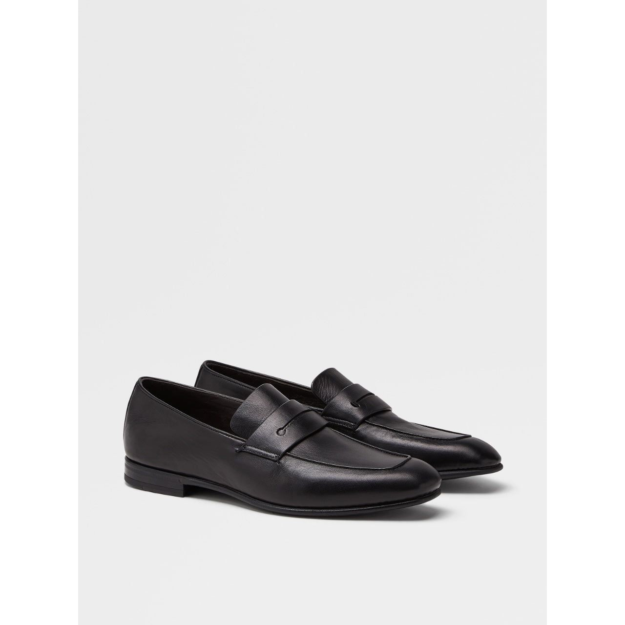 Black Nappa L'Asola Moccasin