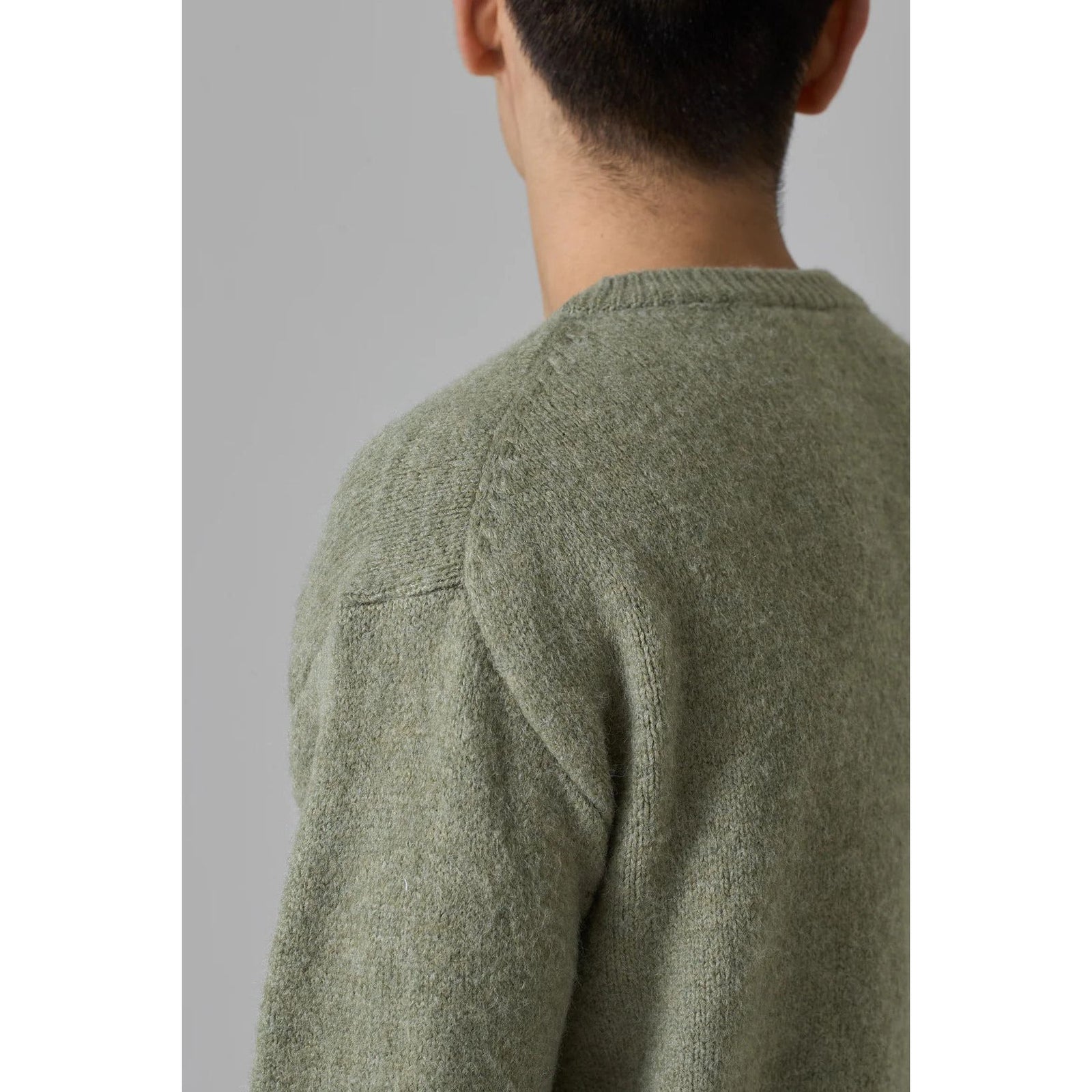 AZAT MARD DARK SAGE KNITWEAR SWEATER