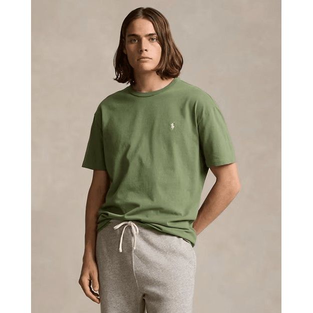 RALPH LAUREN Classic Fit Jersey Crewneck T-Shirt