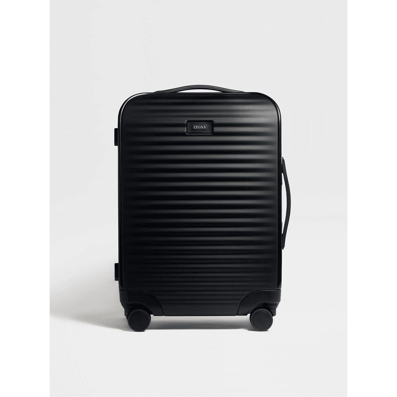 ZEGNA BLACK POLYCARBONATE TROLLEY