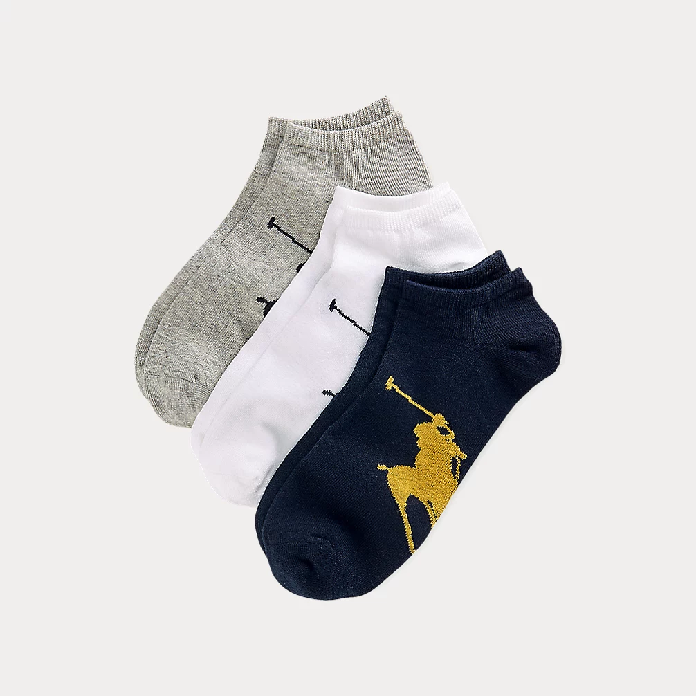 POLO RALPH LAUREN BIG PONY SOCK 3-PACK