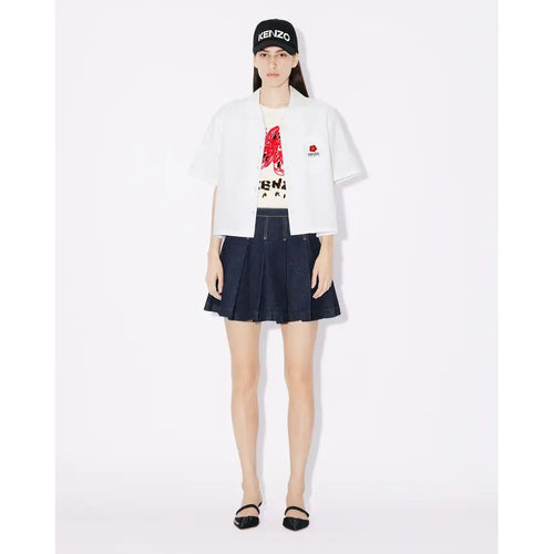 Load image into Gallery viewer, KENZO &#39;KENZO DRAWN VARSITY&#39; LOOSE EMBROIDERED T-SHIRT - Yooto
