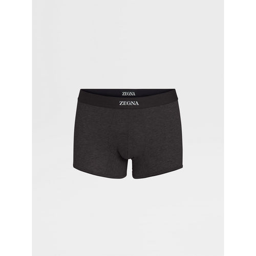 Load image into Gallery viewer, ZEGNA BLACK COTTON TRUNKS
