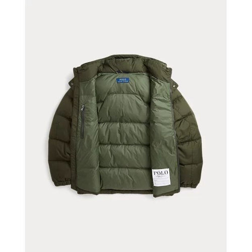 Load image into Gallery viewer, RALPH LAUREN Ripstop Down Hooded Jacket
