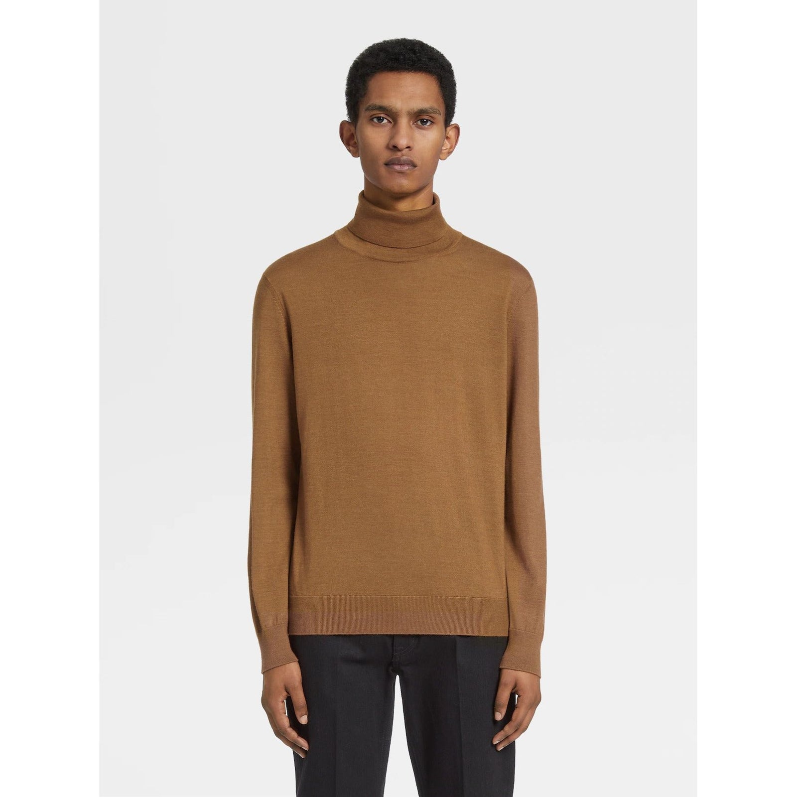 ZEGNA CASHSETA LIGHT TURTLENECK