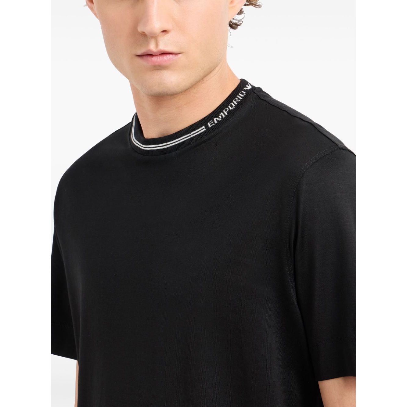 EMPORIO ARMANI logo-print T-shirt