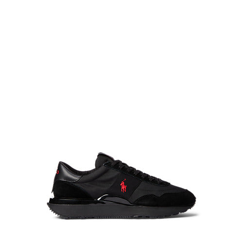 RALPH LAUREN Train 89 Suede and Oxford Trainer