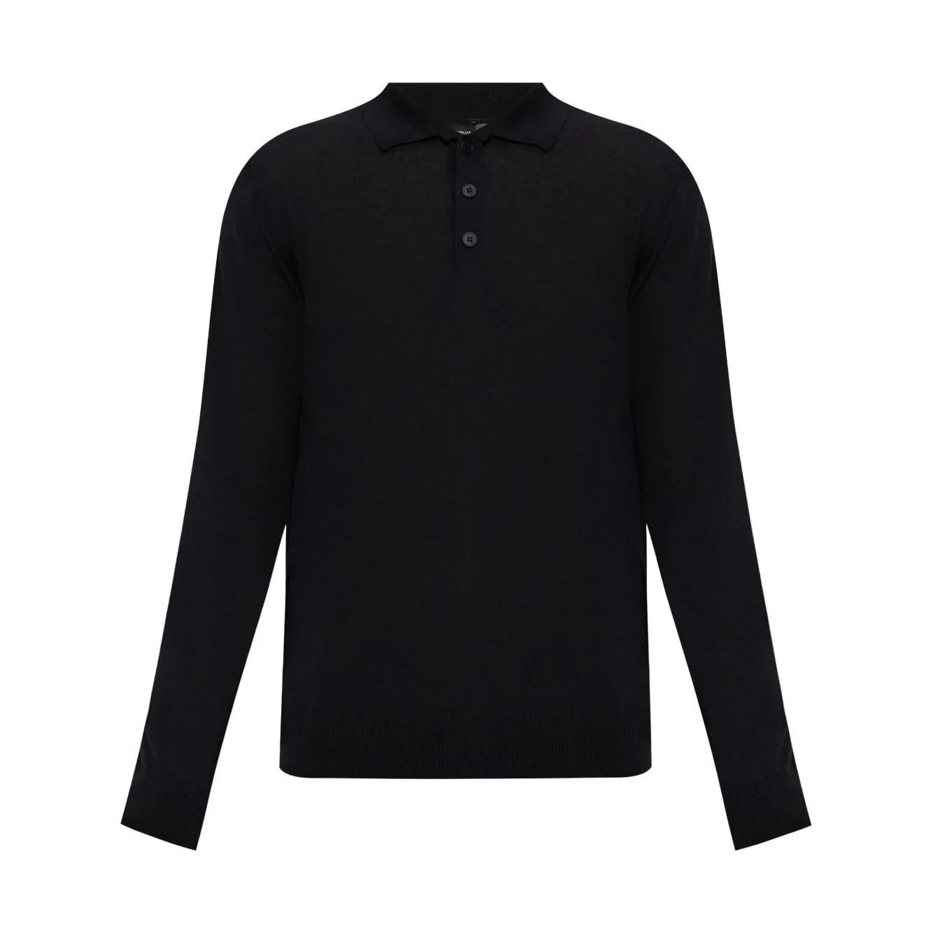 EMPORIO ARMANI long sleeve polo shirt