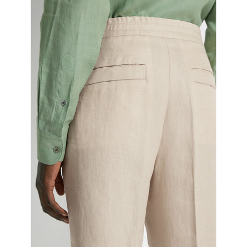 Load image into Gallery viewer, ZEGNA LIGHT BEIGE OASI LINO PANTS
