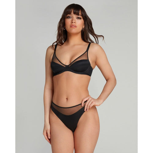 Load image into Gallery viewer, AGENT PROVOCATEUR Lucky
Padded Plunge Underwired Bra
