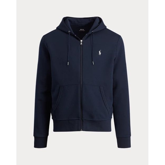 RALPH LAUREN Double-Knit Full-Zip Hoodie